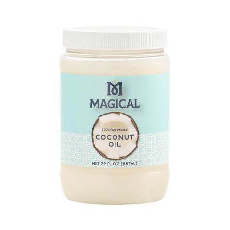 Turquoise magical coconut oil